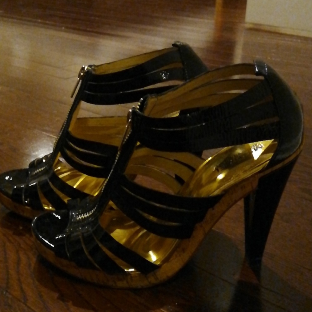 Michael Kors Platform High Heeled Sandals